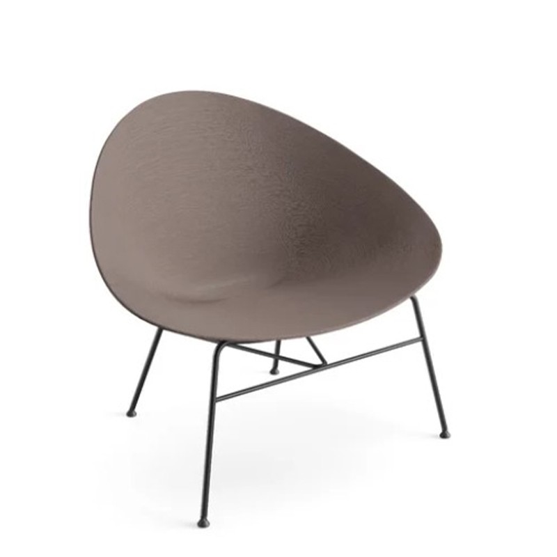 Arper - Adell polypropylene armchair and steel legs