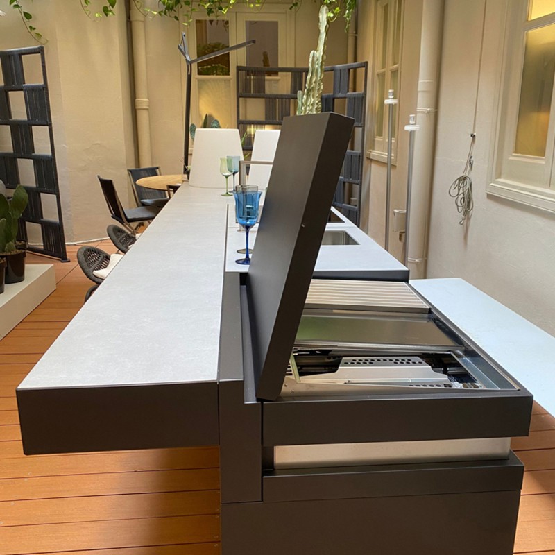 Talenti Tikal kitchen with 3 modules Longho Design Palermo