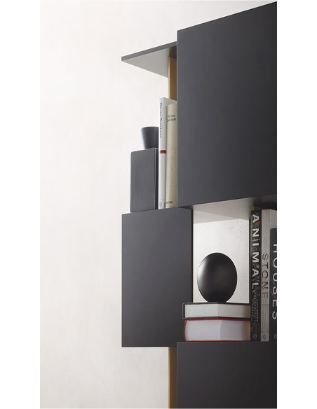 Mdf Italia - Libreria Qubit 8 longho palermo