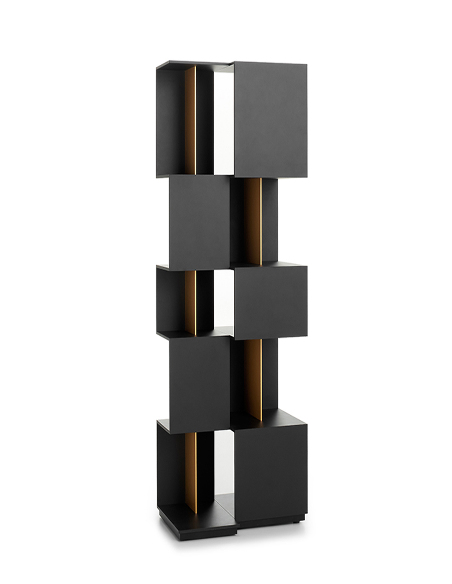 Mdf Italia - Libreria Qubit 10 longho palermo